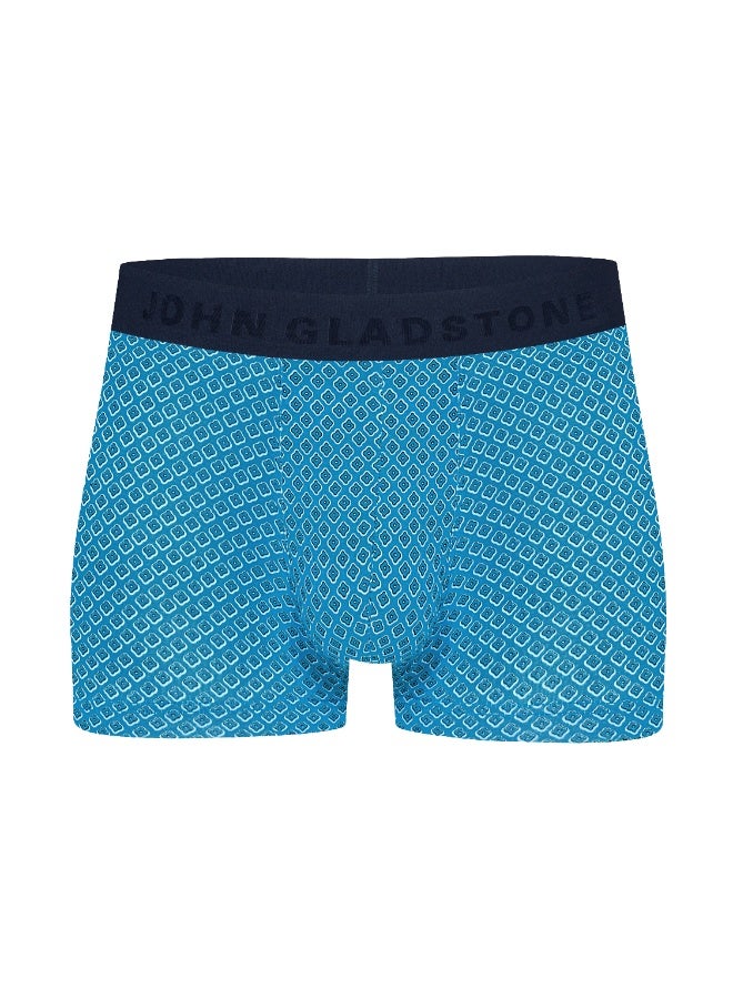 John Gladstone Men's Boxer Printed Outer Elastic - 2 Piece Pack - Image 2